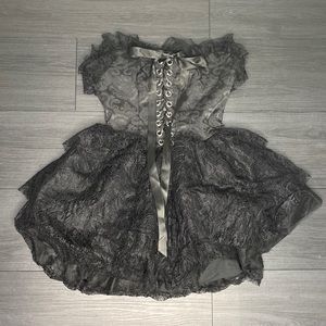 Black dress by Dolls Kill
